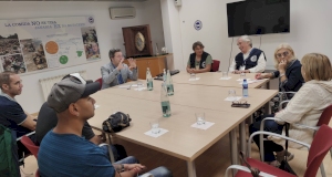 Reunión del Defensor del Pueblo de Navarra con el Banco de Alimentos