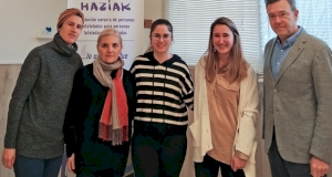 Reunión del Defensor del Pueblo con la asociación Haziak