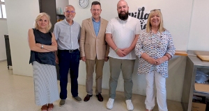 Reunión del Defensor del Pueblo de Navarra con Villa Javier