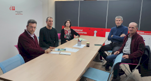 Reunión entre el Defensor del Pueblo de Navarra y representantes de la Fundación CLIMA