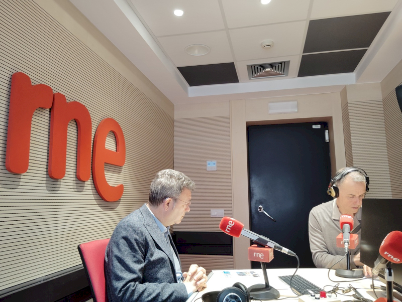 Patxi Vera junto a Javier Izu.