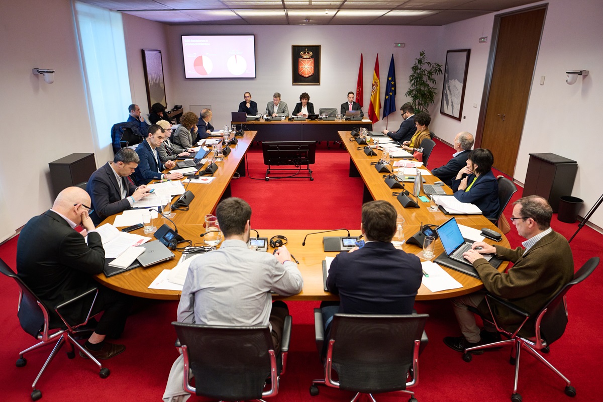 Asistentes a la Comisión de Régimen Foral
