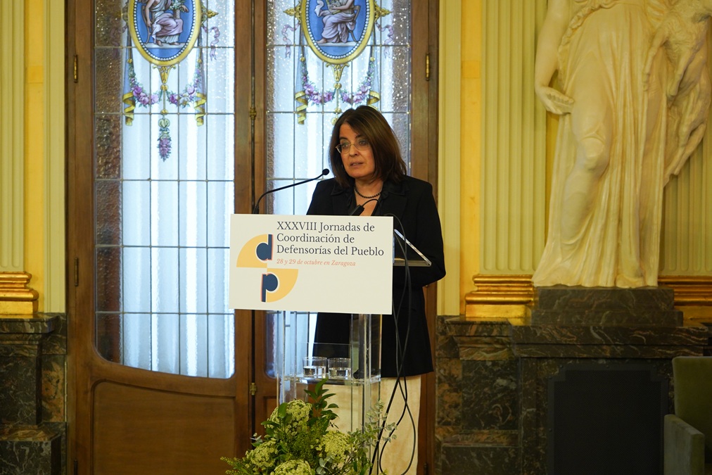 Concepción Gimeno, La Justicia de Aragón